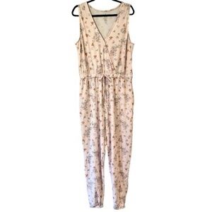 Disney Florida Orange 🍊 Bird Sleeveless Pajama Loungewear Jumpsuit